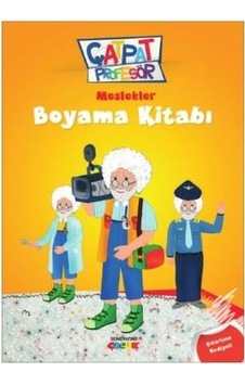 Çatpat Profesör Meslekler-Boyama Kitabı - Hasan Nihat Sütçü - Semerkand Çocuk Çatpat Profesör Meslekler-Boyama Kitabı - Hasan Nihat Sütçü - Semerkand Çocuk