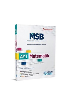 Eğitim Vadisi Yayınları Ayt Modüler Soru Bankası Matematik 2021-2 Eğitim Vadisi Yayınları Ayt Modüler Soru Bankası Matematik 2021-2