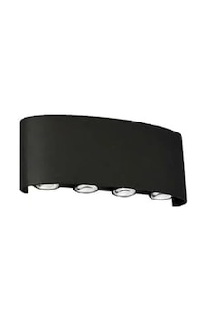 Ct-8013 15 Watt Kapri Modern Led Aplik Günışığı Abanoz
