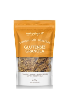 Naturiga Glutensiz Zerdeçal & Altın Çilek Granola 250 G Naturiga Glutensiz Zerdeçal & Altın Çilek Granola 250 G