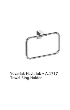 Deppot F1 Yuvarlak Havluluk A.1717 Krom Deppot F1 Yuvarlak Havluluk A.1717 Krom