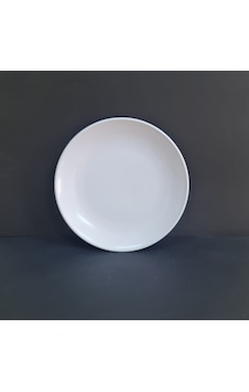 6 Adet Standart Düz Melamin Tatlı & Yemek Servis Tabağı 28 Cm - Beyaz Beyaz 6 Adet Standart Düz Melamin Tatlı & Yemek Servis Tabağı 28 Cm - Beyaz Beyaz