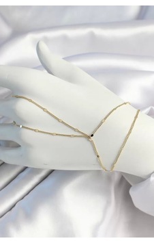 Pirinç Gold Renk Parçalı Ezme Şahmeran - Tj-sn639 Açık Yeşil