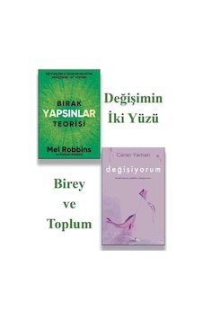 Bırak Yapsınlar Teorisi & Değişiyorum 2kitap Set & Değişimin... Bırak Yapsınlar Teorisi & Değişiyorum 2kitap Set & Değişimin...