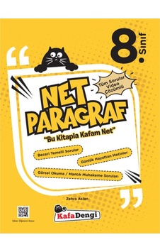 8 Sınıf Net Paragraf Soru Bankası Kafadengi Yayınları (533828078)
