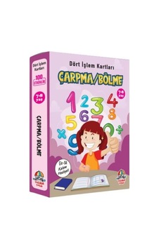 Dört İşlem Kartları - Çarpma/Bölme (7 - 8 Yaş)- Yağmur Çocuk