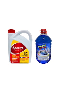 Spectre -40 Derece Kırmızı Antifriz ve -25 Derece Antifrizli Cam Suyu Paketi Spectre -40 Derece Kırmızı Antifriz ve -25 Derece Antifrizli Cam Suyu Paketi