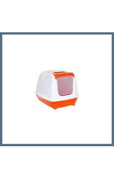 Buradabulabilirsin Flip Cat Kapalı Kedi Tuvaleti 50 Cm Turuncu Bbz Buradabulabilirsin Flip Cat Kapalı Kedi Tuvaleti 50 Cm Turuncu Bbz