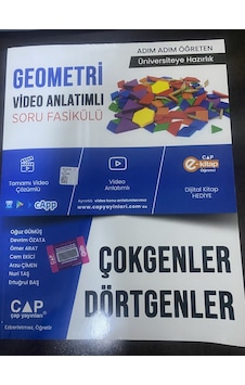 Geometri Çokgenler ve Dörtgenler Konu Anlatımlı Soru Bankası -  Çap Yayınları