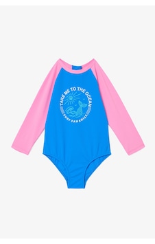 Penti Açık Pembe Kız Çocuk Ocean UV Korumalı Uzun Kollu Mayo Penti Açık Pembe Kız Çocuk Ocean UV Korumalı Uzun Kollu Mayo