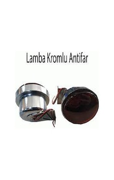 Antifar Abs Krom 6 Ledli Kırmızı Camlı 12 Volt 6 Adet Antifar Abs Krom 6 Ledli Kırmızı Camlı 12 Volt 6 Adet
