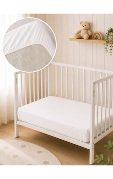 Aras Bebe Lastikli Bebek Çarşafı 70x120 - Beyaz Aras Bebe Lastikli Bebek Çarşafı 70x120 - Beyaz