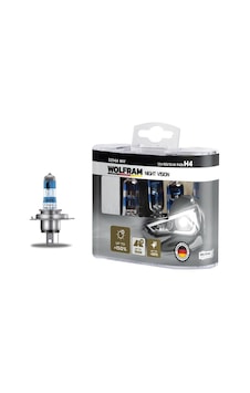 Ampul - 638 - 12v H4 60/55 P43t Nıght Vısıon 150 Fazla 20 - Glblseme - Beyaz Işık Ampul - 638 - 12v H4 60/55 P43t Nıght Vısıon 150 Fazla 20 - Glblseme - Beyaz Işık