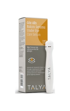 Talya Göz Altı Bakım Serumu Vitamin C Vitamin E Vitamin B5 Hyaluronik Asit 7 Özel Yağ  Roll-On 12 ML