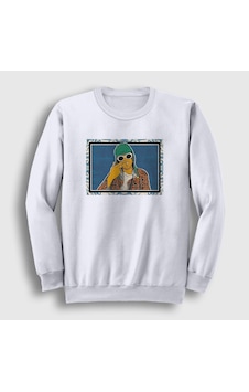 Presmono Unisex Nirvana Kurt Cobain Sweatshirt Beyaz Presmono Unisex Nirvana Kurt Cobain Sweatshirt Beyaz
