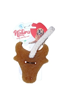 Natura Doğal Kauçuk Boğa Köpek Çiğneme Oyuncağı Pth-057