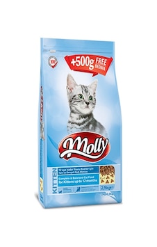 Molly Kitten Tavuklu Yavru Kedi Maması 2500 G Molly Kitten Tavuklu Yavru Kedi Maması 2500 G