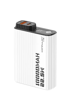 Konfulon - 516 - A40q 10.000 Mah Pd 20w Mini Powerbank - Glblseme - - Siyah-beyaz Gri Konfulon - 516 - A40q 10.000 Mah Pd 20w Mini Powerbank - Glblseme - - Siyah-beyaz Gri