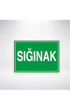 Sığınak 21x28 Arkası Yapışkanlı Sticker Sığınak 21x28 Arkası Yapışkanlı Sticker