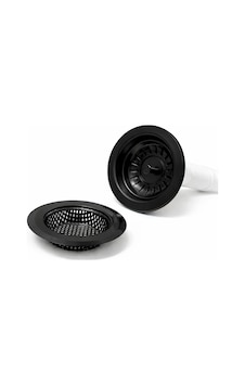 Fkn Siyah Eviye - Lavabo Gider Süzgeci Ve Çöp Tıkacı Seyyar Süzgeç 2 Ürün Fkn Siyah Eviye - Lavabo Gider Süzgeci Ve Çöp Tıkacı Seyyar Süzgeç 2 Ürün