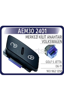 Merkezi Kilit Anahtari Vw Golf 5 / Jetta 2006-2011 Merkezi Kilit Anahtari Vw Golf 5 / Jetta 2006-2011