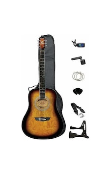 Washburn Wshagpakqttb Exclusive Akustik Gitar Paketi Aksesuarlı Washburn Wshagpakqttb Exclusive Akustik Gitar Paketi Aksesuarlı