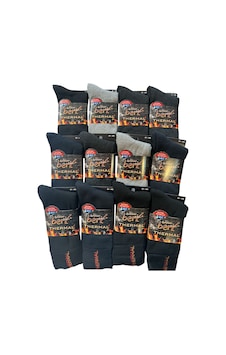 Qulat Erkek Kışlık Thermal Havlu Çorap 6 Adet Kampanyalı Fiyat Karısık