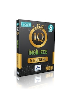 8.Sınıf LGS 1.Dönem IQ İngilizce 16'lı Deneme- PRF Paraf Yayınları 8.Sınıf LGS 1.Dönem IQ İngilizce 16'lı Deneme- PRF Paraf Yayınları