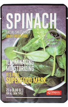 Dermal Spinach Facial Sheet Maske Dermal Spinach Facial Sheet Maske