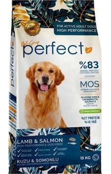 Perfect Adult 27/16 Premium Performance Kuzu Etli ve Somonlu Yetişkin Köpek Maması 15 KG Perfect Adult 27/16 Premium Performance Kuzu Etli ve Somonlu Yetişkin Köpek Maması 15 KG