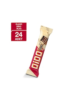 Ülker Dido Trio Beyaz Çikolatalı Gofret 36.5 G 24 ADET