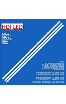 Grundig Uyumlu 40 Gdf 5950b 5955b Gef 6950 B Hamburg 6955 6600 6965 Led Bar Takımı Grundig Uyumlu 40 Gdf 5950b 5955b Gef 6950 B Hamburg 6955 6600 6965 Led Bar Takımı