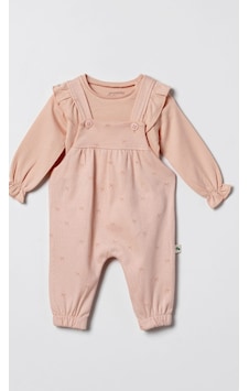 Ciccim Baby Salopet Tulum Ballerine Tale Somon Koyu Somon Ciccim Baby Salopet Tulum Ballerine Tale Somon Koyu Somon
