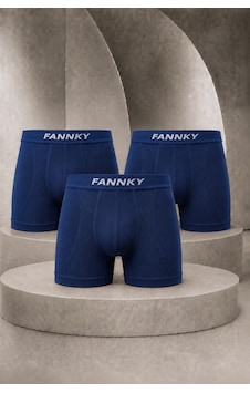 Fit Women Erkek Casual Comfort Günlük 3 Lü Lacivert Boxer Fit Women Erkek Casual Comfort Günlük 3 Lü Lacivert Boxer
