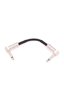 Madison Pc020-bk Pedal Ara Kablosu 15cm Siyah Pedalboard Düzeni İçin L Jaklı Yama Kablosu Madison Pc020-bk Pedal Ara Kablosu 15cm Siyah Pedalboard Düzeni İçin L Jaklı Yama Kablosu