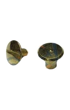 Cilt Menü, Katalog, Kartela Vidası, 6 Mm - Sarı, 1 Adet