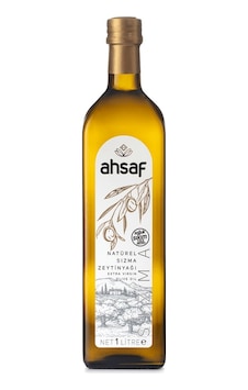 Ahsaf Soğuk Sıkım Natürel Sızma Zeytinyağı Cam 1 L Ahsaf Soğuk Sıkım Natürel Sızma Zeytinyağı Cam 1 L