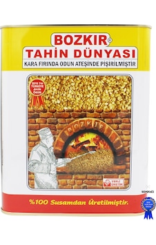 Bozkır Tahin Dünyası Kepeksiz Tahin Teneke 4600 G Bozkır Tahin Dünyası Kepeksiz Tahin Teneke 4600 G