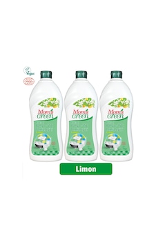 Mom's Green Bitkisel Banyo Wc Temizleyici Limon 3 x 750 ML Mom's Green Bitkisel Banyo Wc Temizleyici Limon 3 x 750 ML