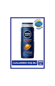 Nıvea Men Erkek Duş Jeli Sport 500ml, Canlandırıcı Etki, Mineral, Vücut Saç Ve Yüz, Banyo Lifi Hediyeli Bal - Süt Nıvea Men Erkek Duş Jeli Sport 500ml, Canlandırıcı Etki, Mineral, Vücut Saç Ve Yüz, Banyo Lifi Hediyeli Bal - Süt