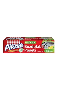 Piknik Buzdolabı Poşeti Büyük Boy 15'li Piknik Buzdolabı Poşeti Büyük Boy 15'li