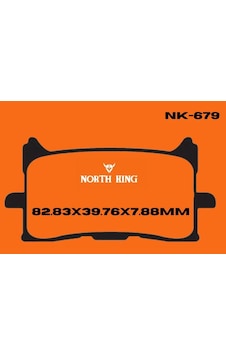 Honda Cb 125 R 125 2018 North King Organik Ön Fren Balatası Nk679 Honda Cb 125 R 125 2018 North King Organik Ön Fren Balatası Nk679