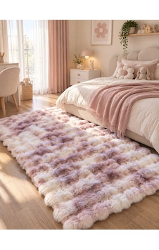 Hoom Rugs Rabbit 420 Multi Lila Çift Renkli Peluş Halı Çok Renkli Hoom Rugs Rabbit 420 Multi Lila Çift Renkli Peluş Halı Çok Renkli