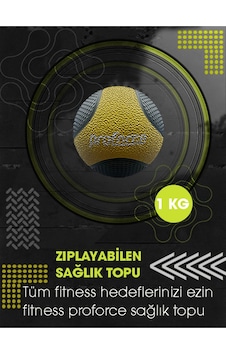 Proforce Zıplayan Sağlık Topu 1 Kg St1 Proforce Zıplayan Sağlık Topu 1 Kg St1