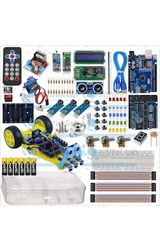 Meslek Lisesi Robotik Kodlama Dersi Arduino Uygulama Eğitim Seti + Araç Kiti