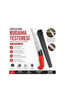12" 300 Mm Kılıflı Budama Testeresi Profesyonel El Testeresi Dal Kesme Testeresi
