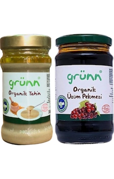 Organik Tahin 300 G & Organik Üzüm Pekmezi 380 G