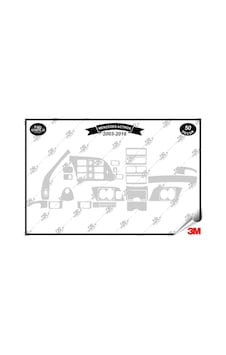 Mercedes Actros 2003-2016 Torpido Konsol Trim Göğüs Maun Kaplama Set 50 Parça Gümüş Mercedes Actros 2003-2016 Torpido Konsol Trim Göğüs Maun Kaplama Set 50 Parça Gümüş