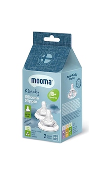 Mooma Kindy Biberon Ucu 2li 18+ Ay Hızlı Akış 5 Adet Mooma Kindy Biberon Ucu 2li 18+ Ay Hızlı Akış 5 Adet