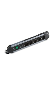 S-link Spgks05 1.5m 3g1.5mm2 900 Joule 5li Akım Kor. Gri Priz Çok